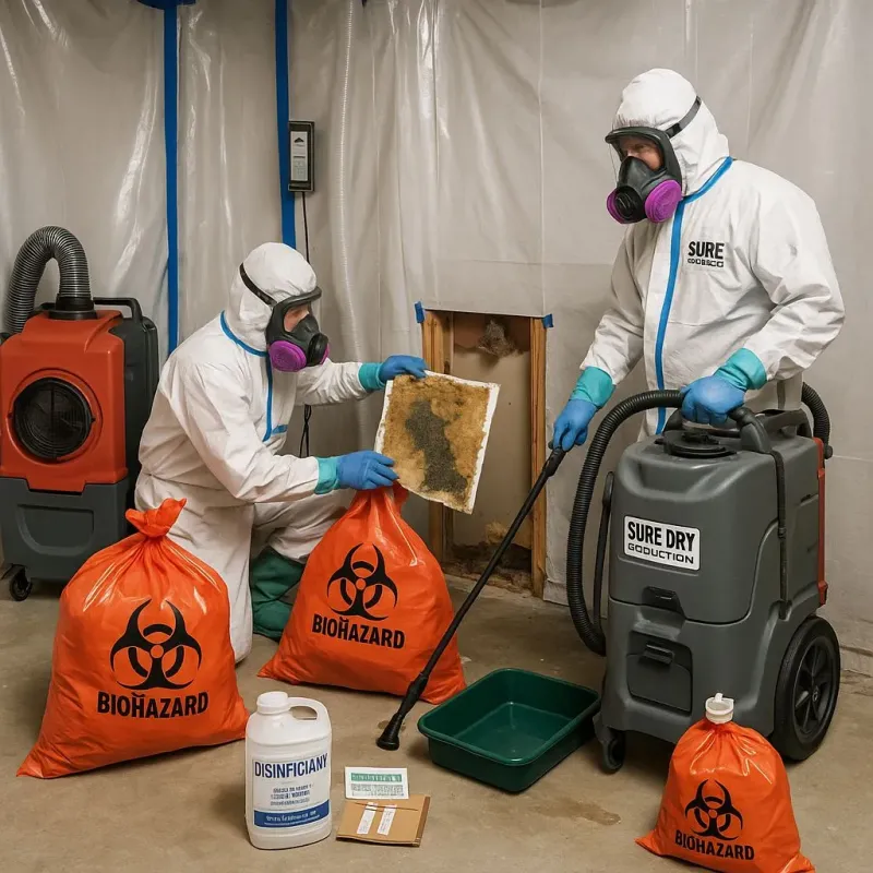 Contaminated Water Handling Protocols process in Alhambra, CA