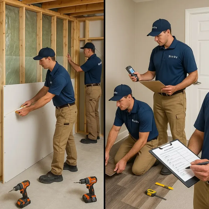 Repairs and Reconstruction process in Alhambra, CA