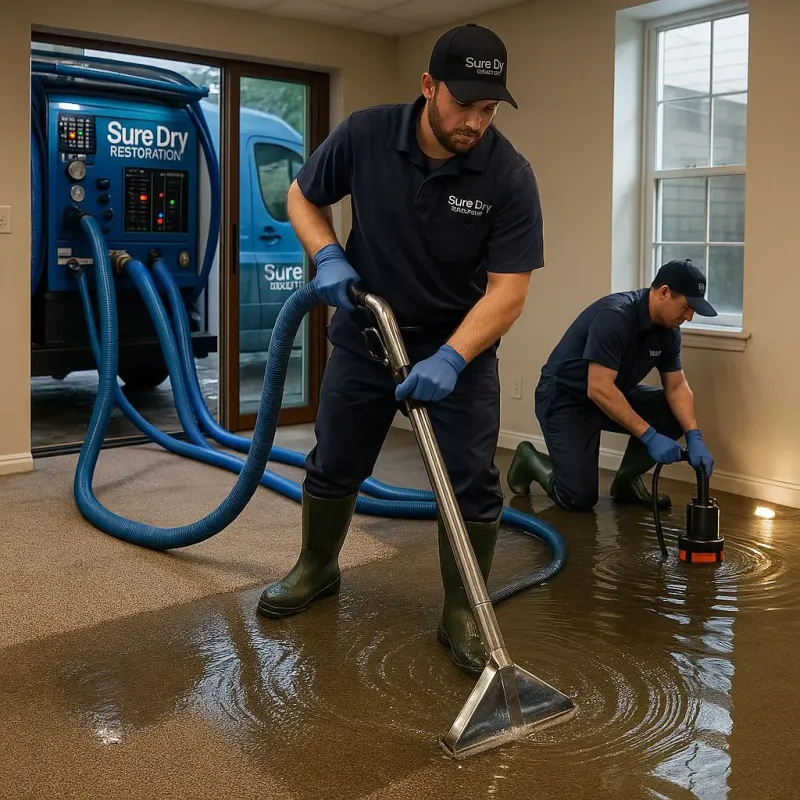 Water Extraction and Removal process in Alhambra, CA